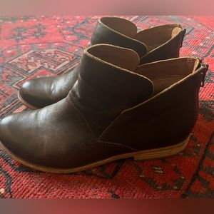 Kork Ease Ryder Brown Leather Bootie 8.5